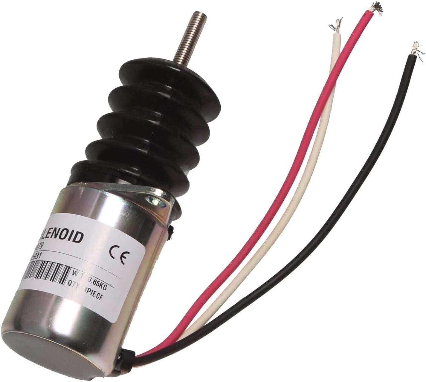 AM124379 AM103337 AM102863 12V Fuel Shut Off Solenoid for John Deere Tractor 415 455 F915 F925 F935 Engine Fuel Stop Solenoid Valve Replacement Parts