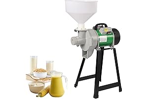 Electric Grain Mill Grinder: Crush Corn, Create Dough with Ease!