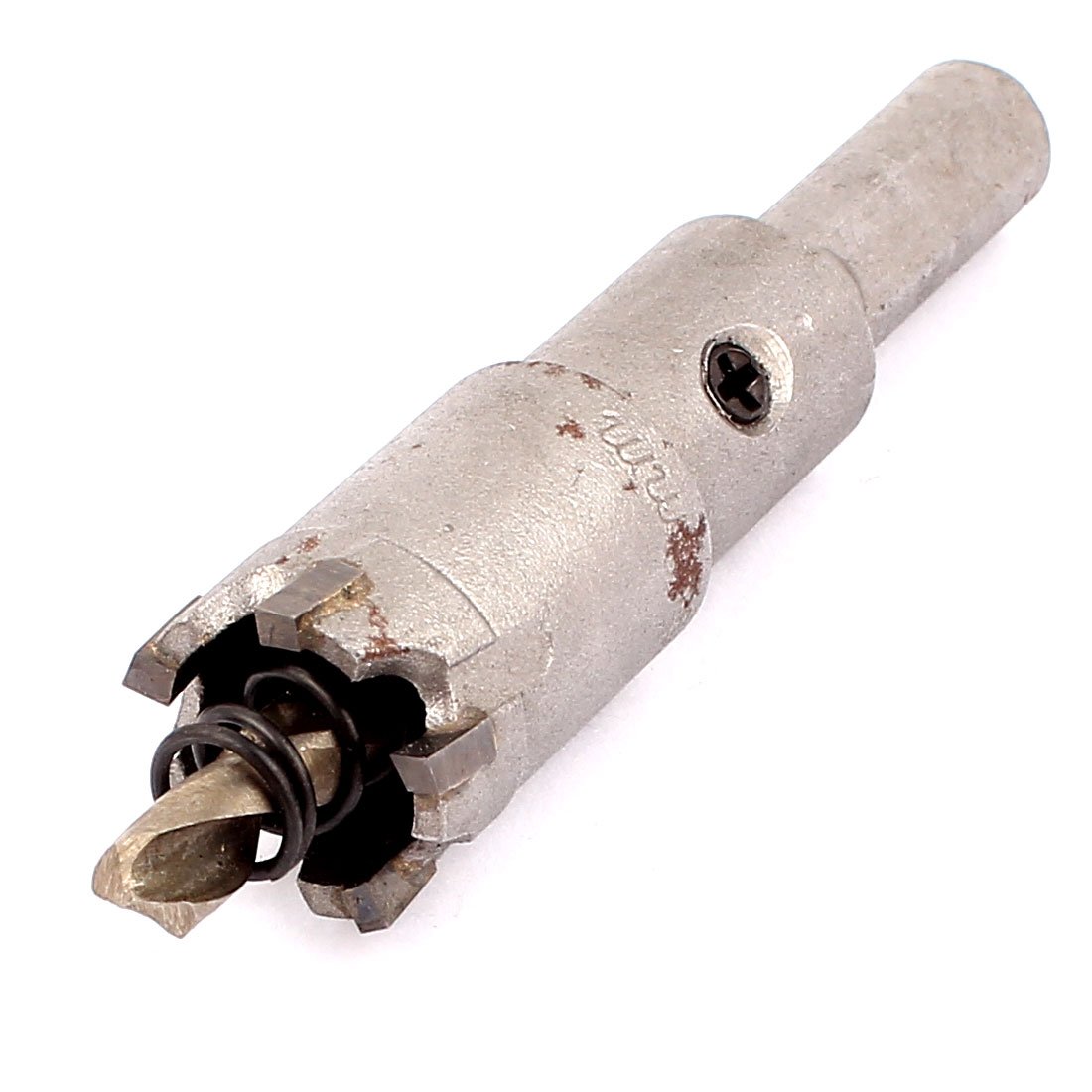 Aexit 19mm Cutting Hole Saws & Accessories Dia 9mm Shank Twist Drill Bit Wood Metal Hole Hole Saw Sets Saw Cutter