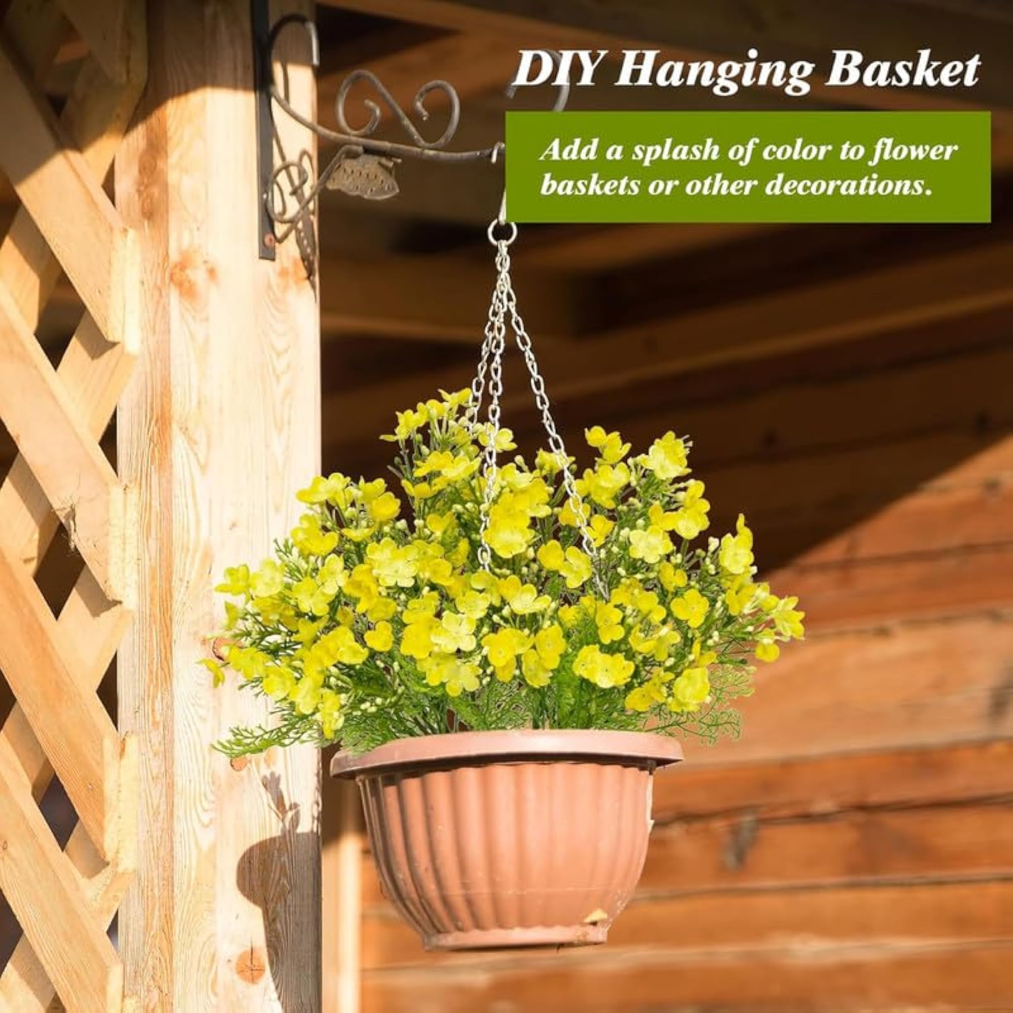 2 Bunch of Artificial Flowers for Home Decoration