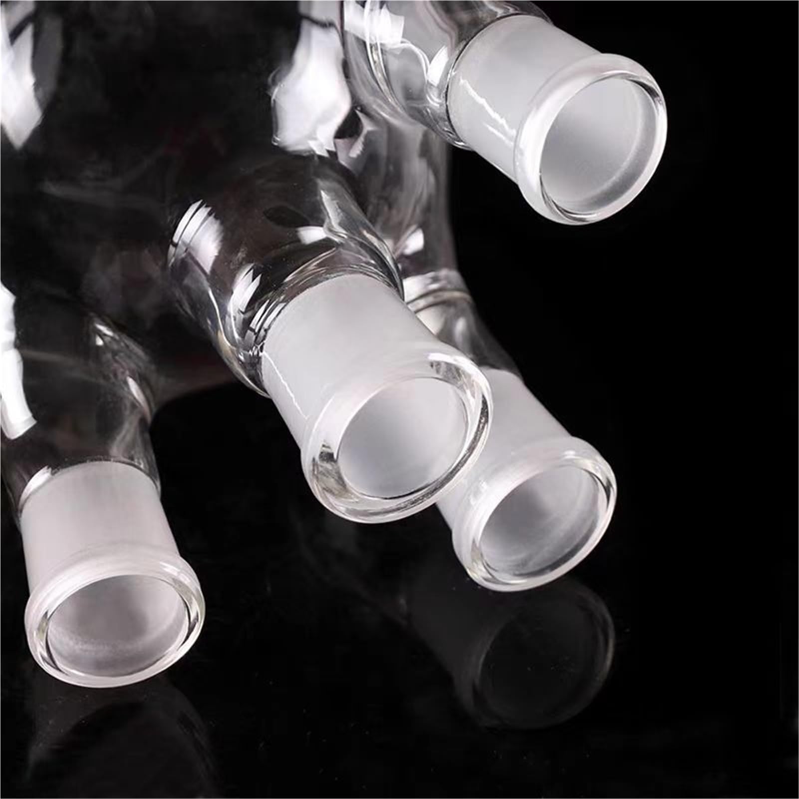Matraz de vidrio para laboratorio, Matraz de destilación de cuatro bocas de vidrio de borosilicato 100 ml-2000 ml(250ml 24x4)