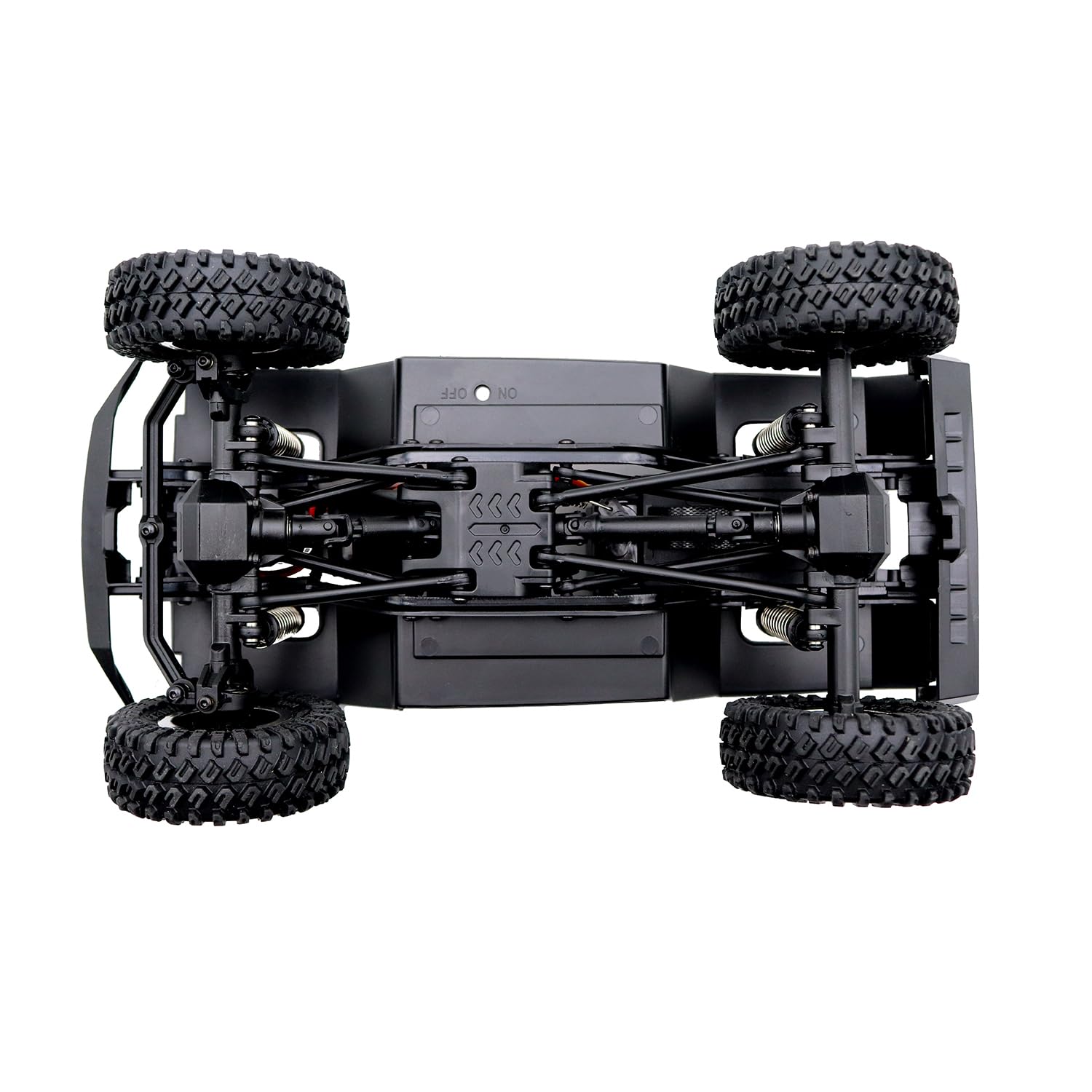 Amazon.com: 155mm 6.10in Wheelbase Assembled Frame Chassis with 2