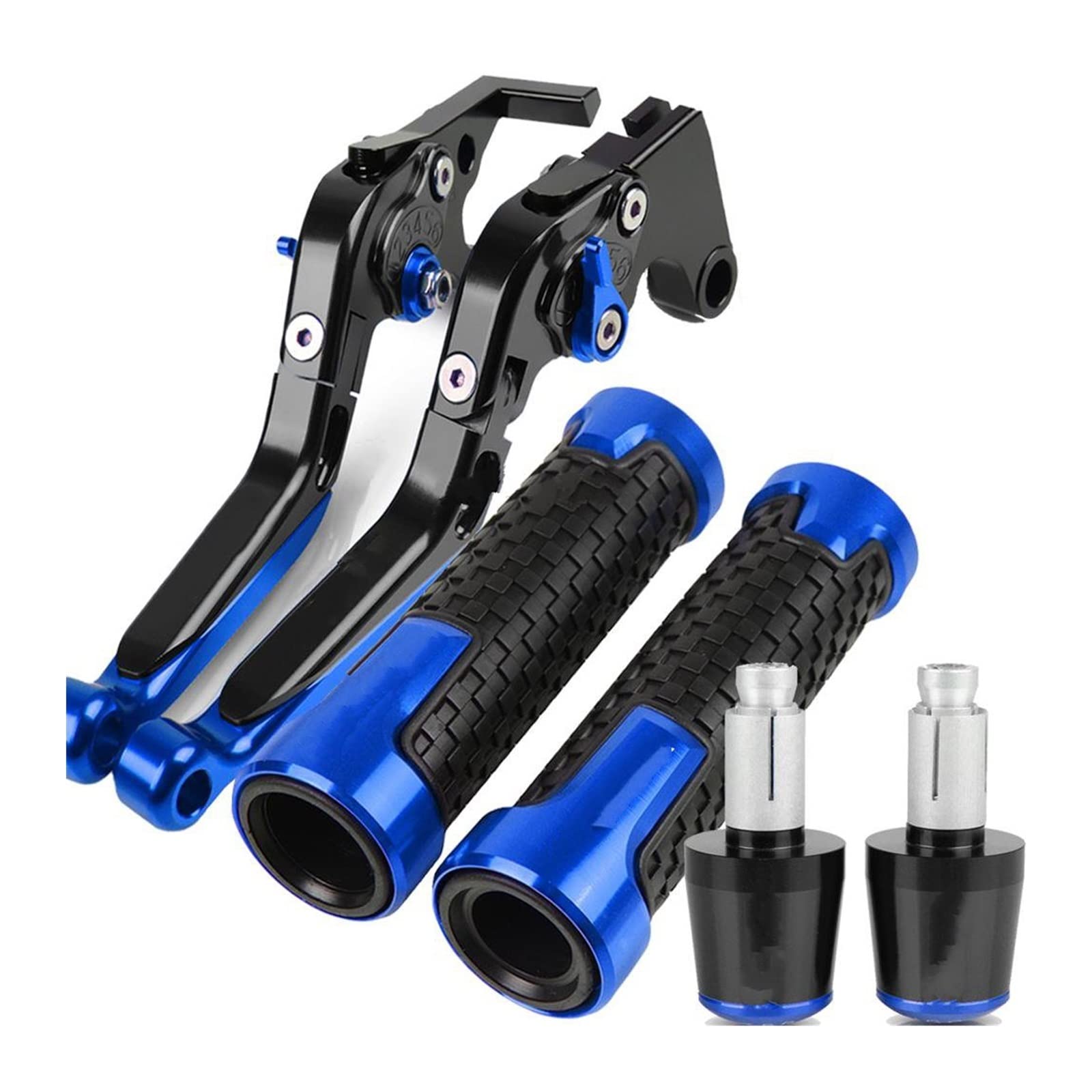Moto Leviers d'embrayage De Frein Moto CNC Frein en Aluminium Extensible Leviers d'embrayage Poignées pour CB300R 2014 2015 2016 2017 2018 (Color : 10)
