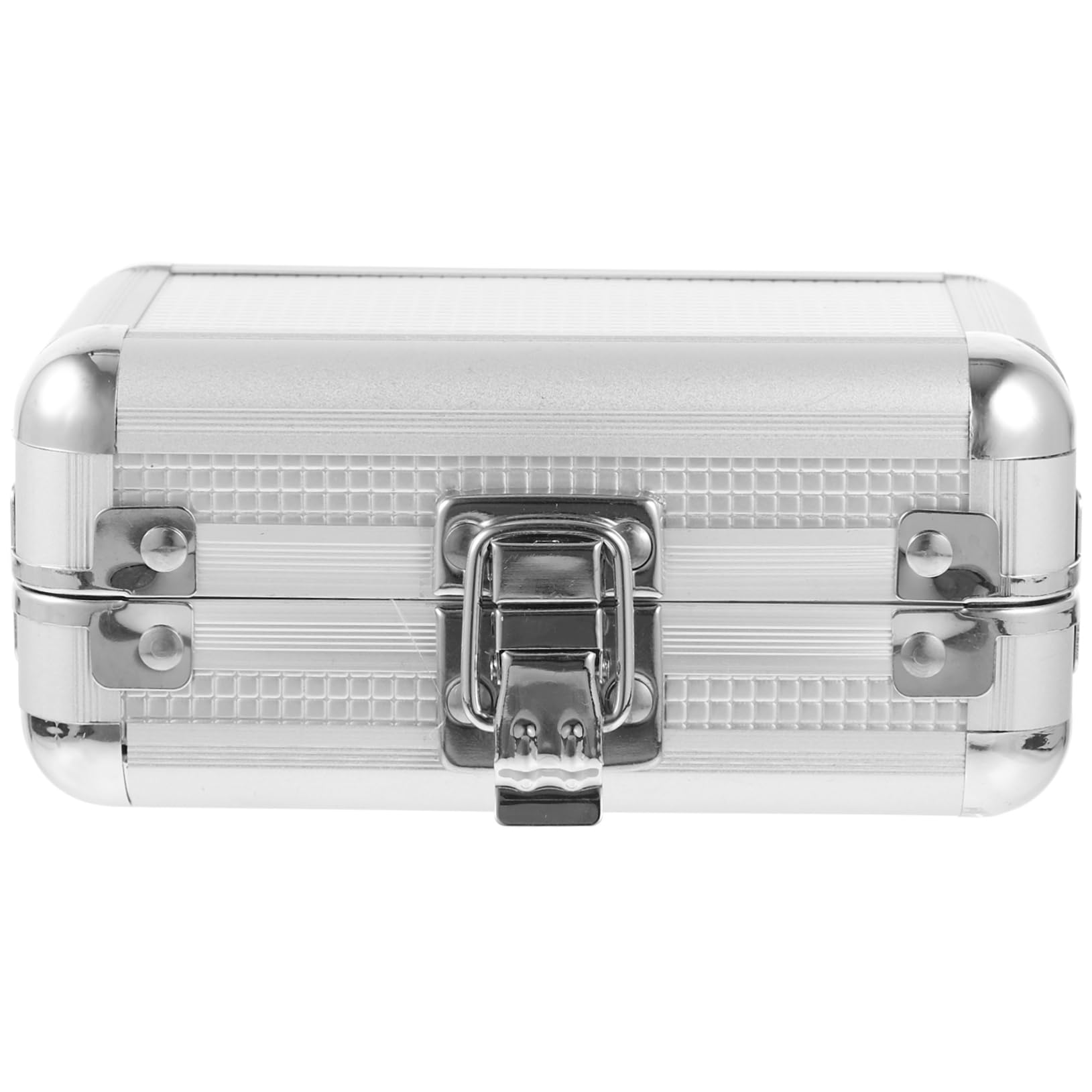 5pcs Box Filter Box Telescope Aluminum Case Small Camera Filter Case Lens Filter Case Storage Case with Foam Aluminum Alloy Case Filter Storage Aluminum Case Hard Silver Iron BRIGHTFUFU