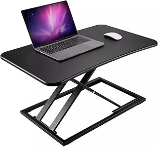 ZENGXJYCQINGJIANG モバイルコンピュータデスクスタンディングワークベンチ オフィス デスクトップ コンピューター リフティングテーブル 高架 ノートブック 垂直ブラケット コンピューターデスク キャスター付き