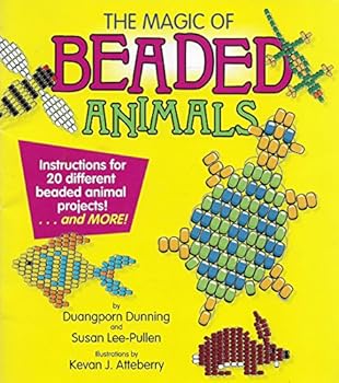 Paperback The magic of beaded animals Book