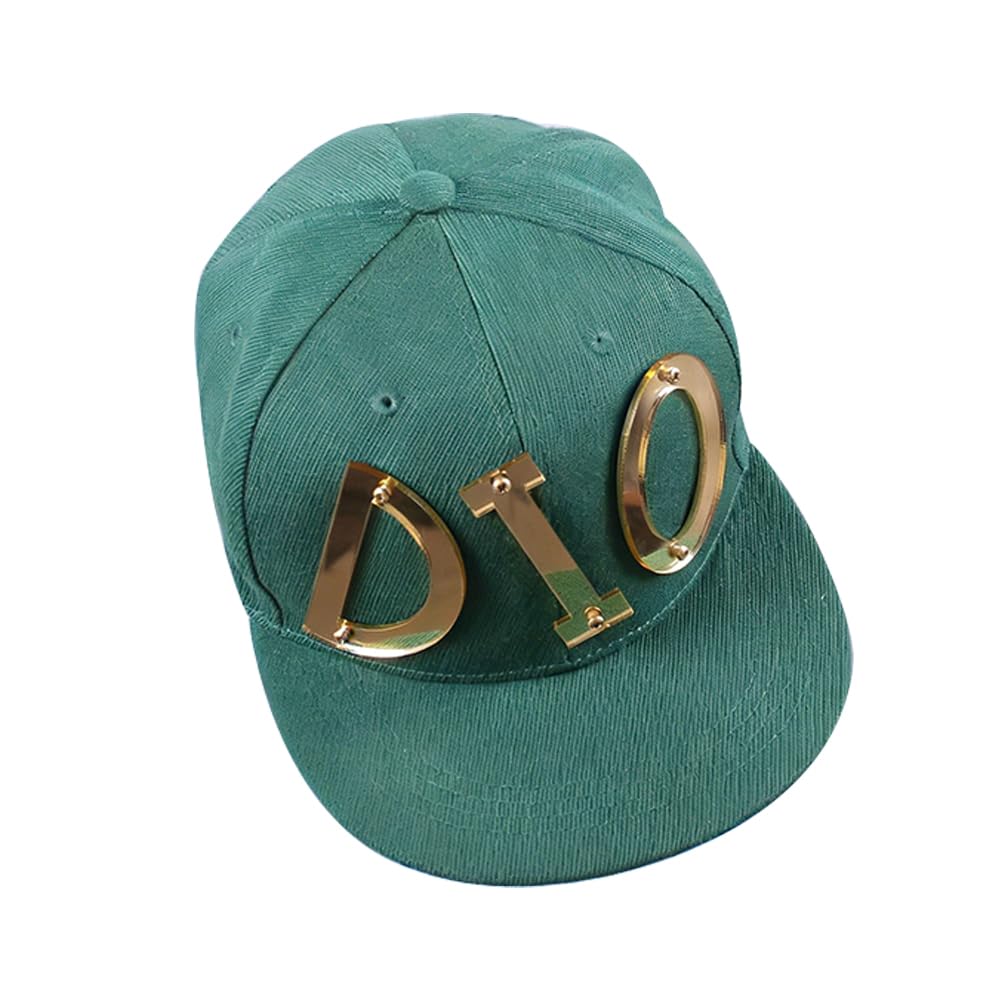 Gooyeh Diego Brando Baseball Cap Anime Print Sunshade Cap Casual Hat Adjustable Character Hat Gifts for Fans