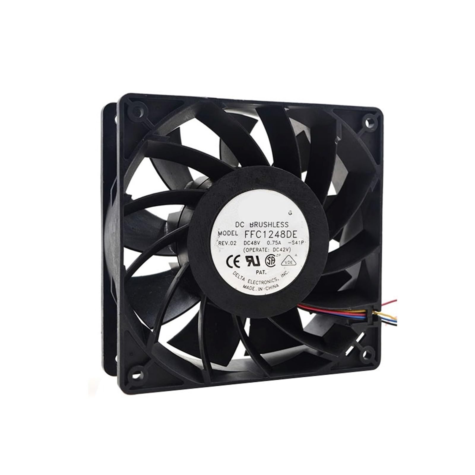 OKEWGHFL FFC1248DE 48V 0.75A 12038 120 * 120 * 38mm 12cm COOLING FAN RADIATOR