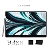 13.3 IPS Portable Monitor OLED Touch Cell Phone Secondary Screen 3840 * 2160 Resolution Office Game External Home Office Monitor