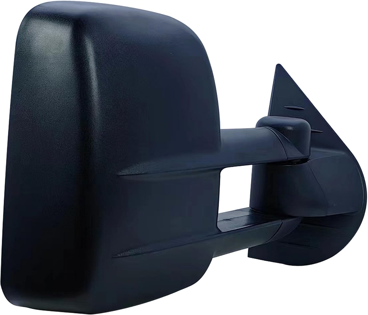 Passenger Right Side Door Towing Mirror Power and Heated with Signal Light on Glass Textured Back Cover For Chevy Silverado Sierra 1500 2500 3500HD from 2007 to 2013