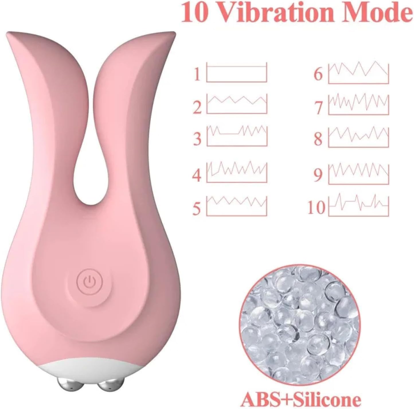 Female Vibrators Sex Toys Sex Machines Silicone Vibrators Female G-Spot Masturbators Sex Toys(Pink)