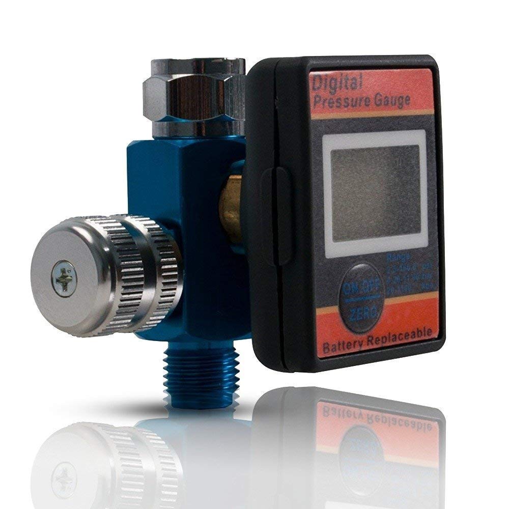 Sand Blaster Gun Kit, Air Compressor Water Separator, and Air Pressure Regulator