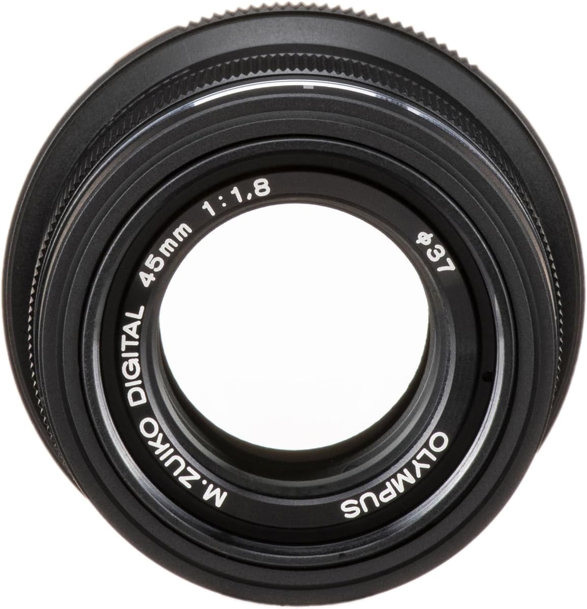 OM SYSTEM Olympus M.Zuiko Digital 45mm F1.8 Black for Micro Four Thirds System Camera, Compact Design, Beautiful Bokeh, Bright