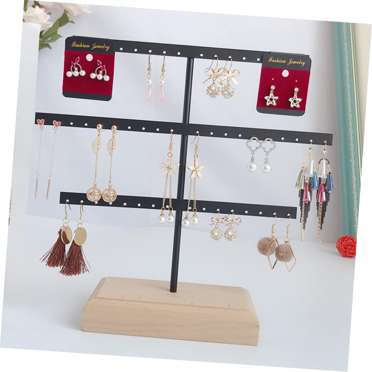 ジュエリースタンド Amazon.co.jp: 52 ジュエリーディスプレイラック ジュエリータワー