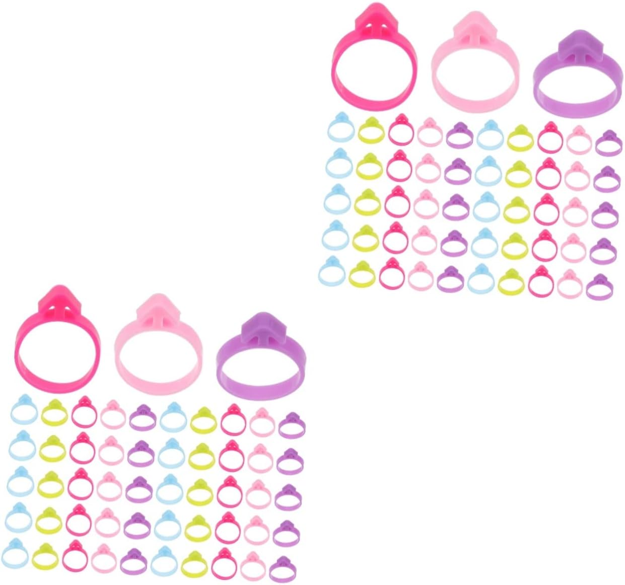 200pcs Reusable Piping Bag Ties Plastic Icing Bag Sealing Clips for Cookies Pastries and Cakes Ties for Decorating and Baking