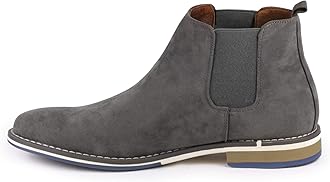 Metrocharm MC130 Men's Formal Dress Casual Ankle Chelsea Boot