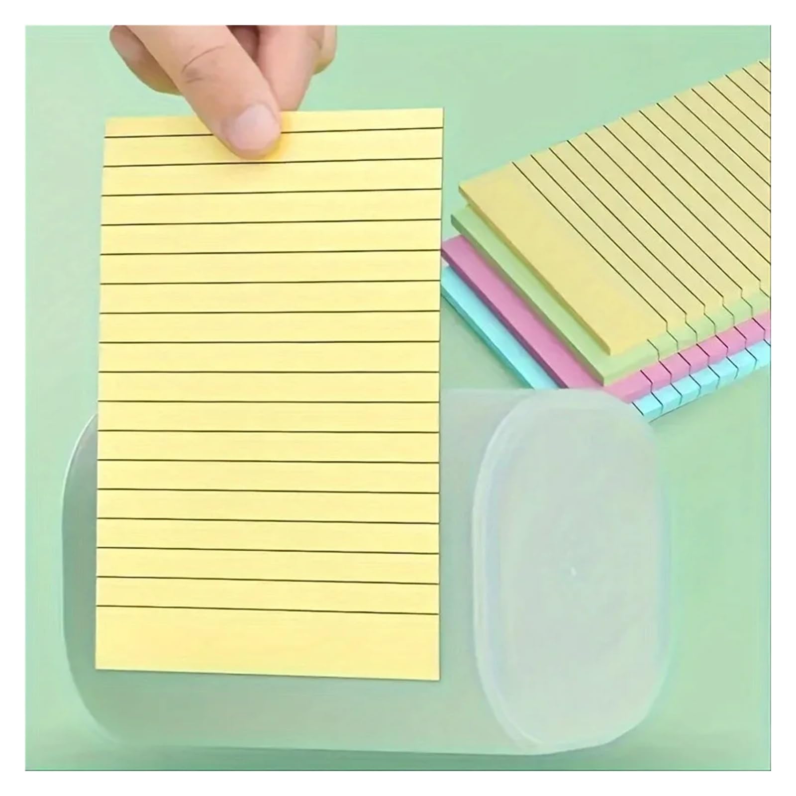 100/200 Blatt bunte Haftnotizen mit beschrifteten Registerblättern for Bürobedarf(100sheets-big)