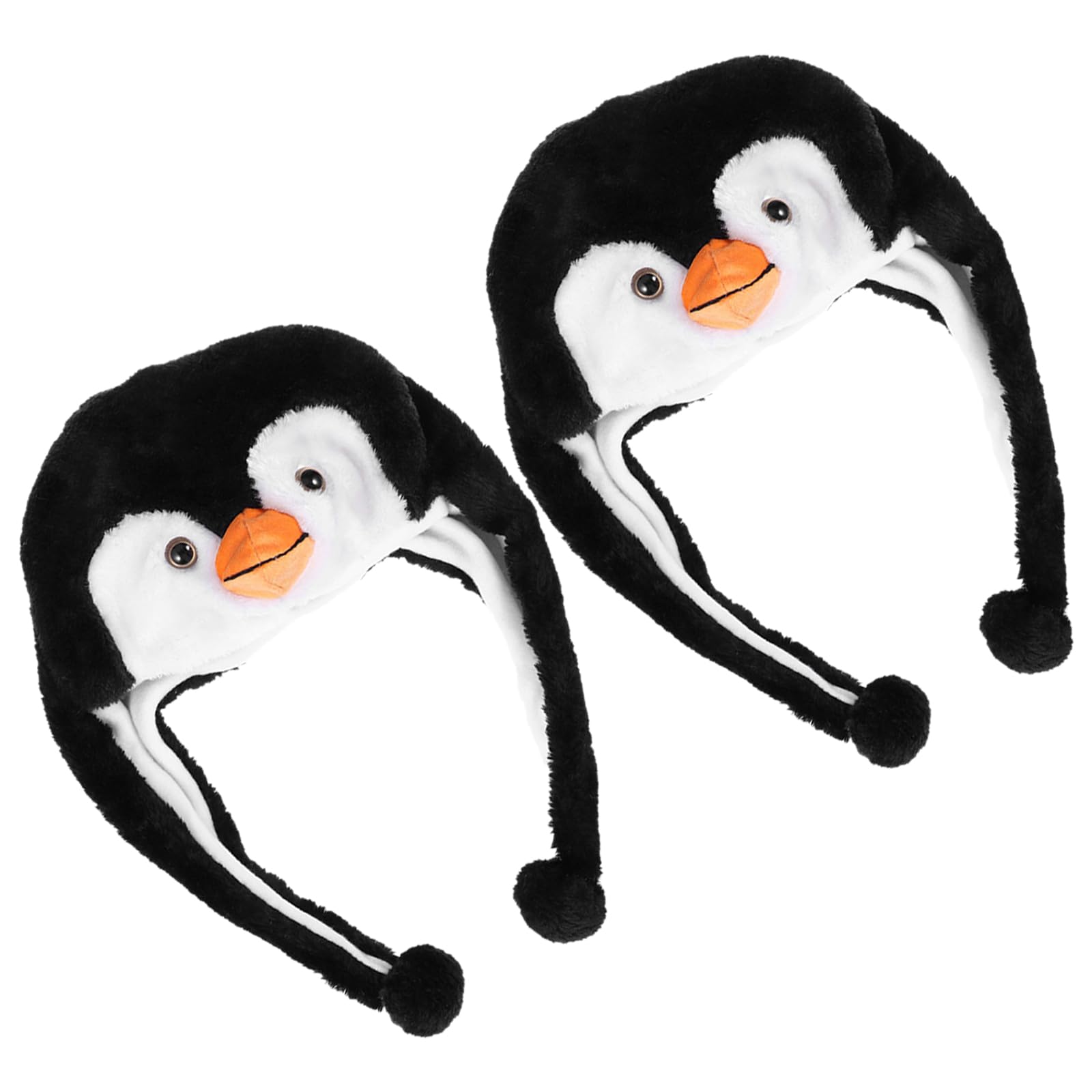 Cappello Pinguino 2 Pezzi in Cotone PP per Festa e Foto