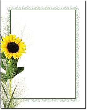 Sunflower Letterhead Laser & Inkjet Printer Paper 100 Pack