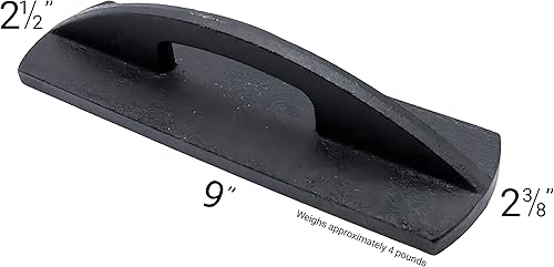 Miniatura 3 de Cutex Sewing Supplies 4 libras. Tela de hierro fundido de una sola pieza y patrón de tela peso (2 pesos) negro CWT-4LB-2P CWT-4LB-2P