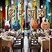 Produktbild Wandgemälde Benutzerdefinierte Tapete Wandmalerei Farbe Holzmaserung Gitarre Musik Graffiti Kreative Restaurant Bar Club Ktv Hintergrund Wanddekor Wandbild,250Cm(H)×360Cm(W)