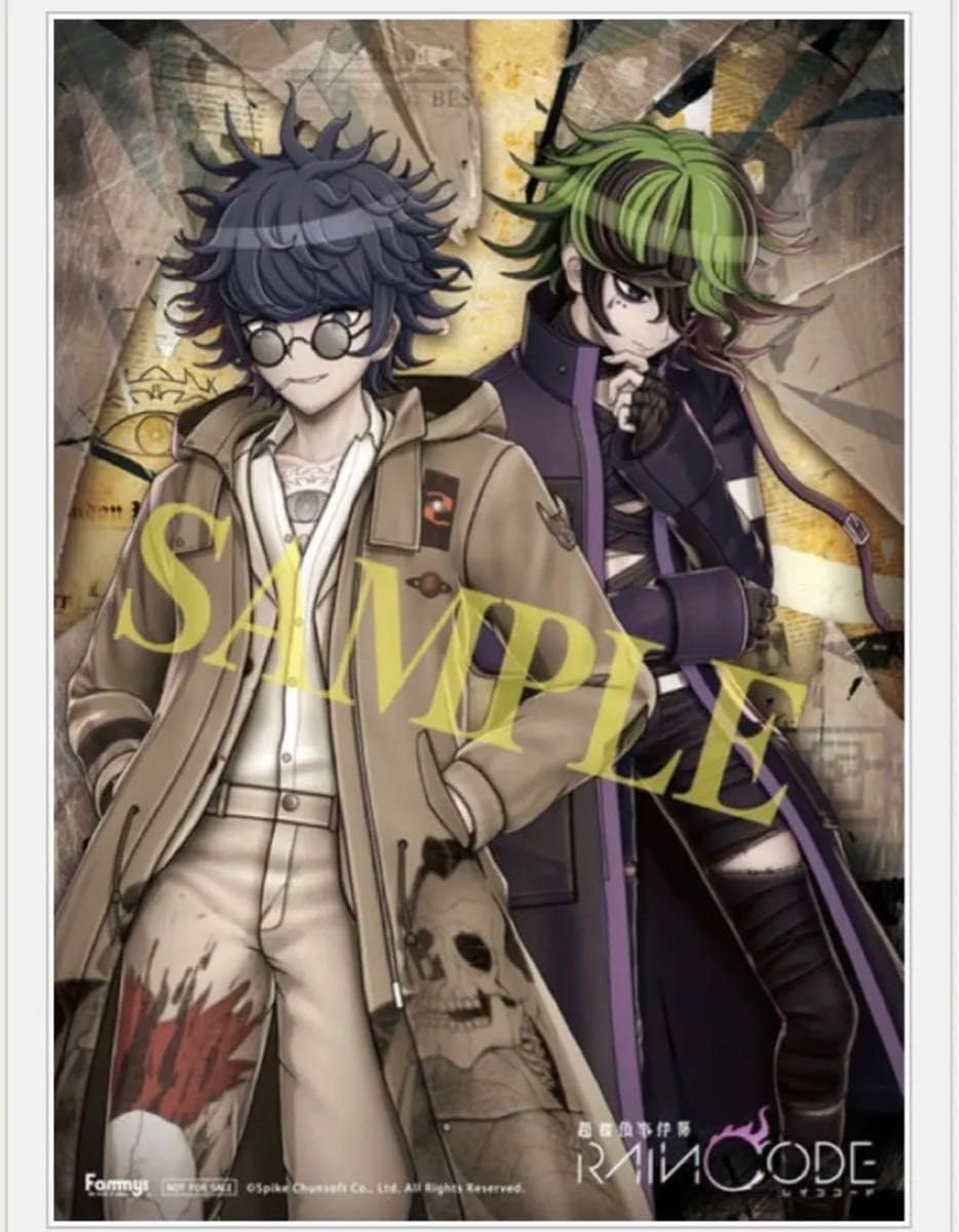Amazon.co.jp: 超探偵事件簿レインコード ファミーズ 特典 B2 布