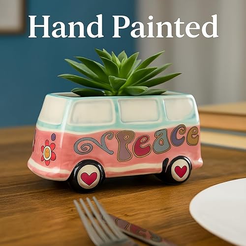 Miniatura 2 de The Bridge Collection Maceta Hippy para vehículo (autobús pacífico)