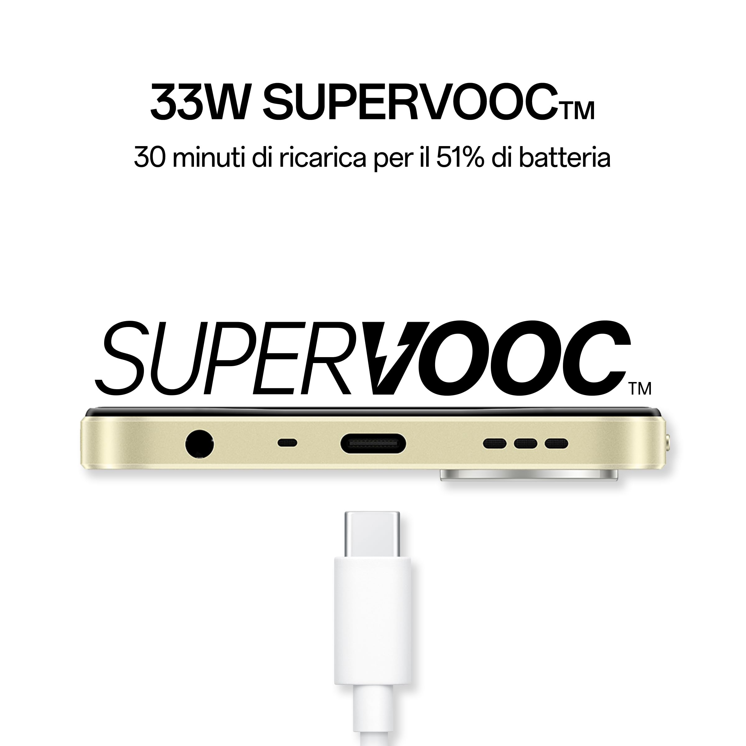 OPPO A38 4G Smartphone, AI Doppia fotocamera 50+2MP, Selfie 5MP, Display 6.56” 90HZ LCD HD+, 5000mAh, RAM 4 (Esp 1GB/2GB/4GB)+ROM 128GB (esp1TB), IP54, Supporto Auto [Versione Italia],Glowing Gold