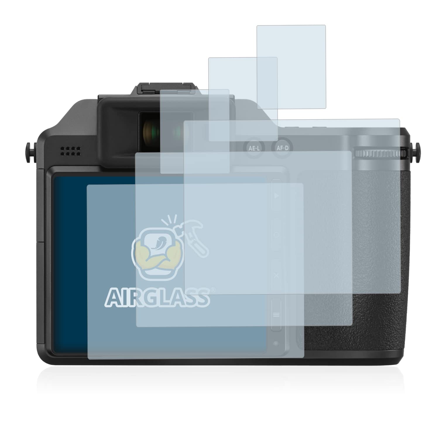 3x Pellicola Protettiva Vetro per Fujifilm X100F Protezione