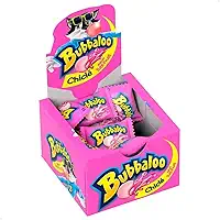 Bubbaloo Chiclete Sabor Tutti Frutti Display Com 60 Unidades