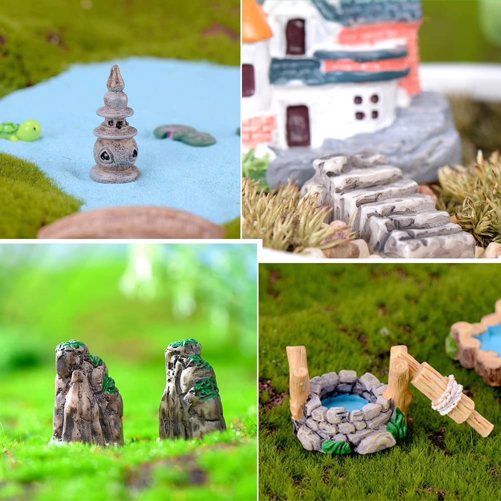 80 Mini-Staubhasen Aus Kunstharz – Winzige Feengarten-Figuren Für Deko & DIY