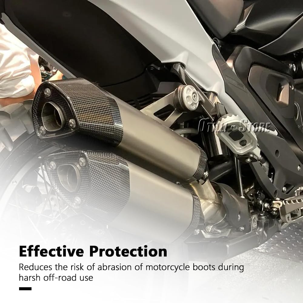 Compatible for BMW R1300GS Motorcycle Left Right Side Frame Panel Guard Protector Side Fairing Cover Frame Protection Anti-Scratch Sticker Protective Cover