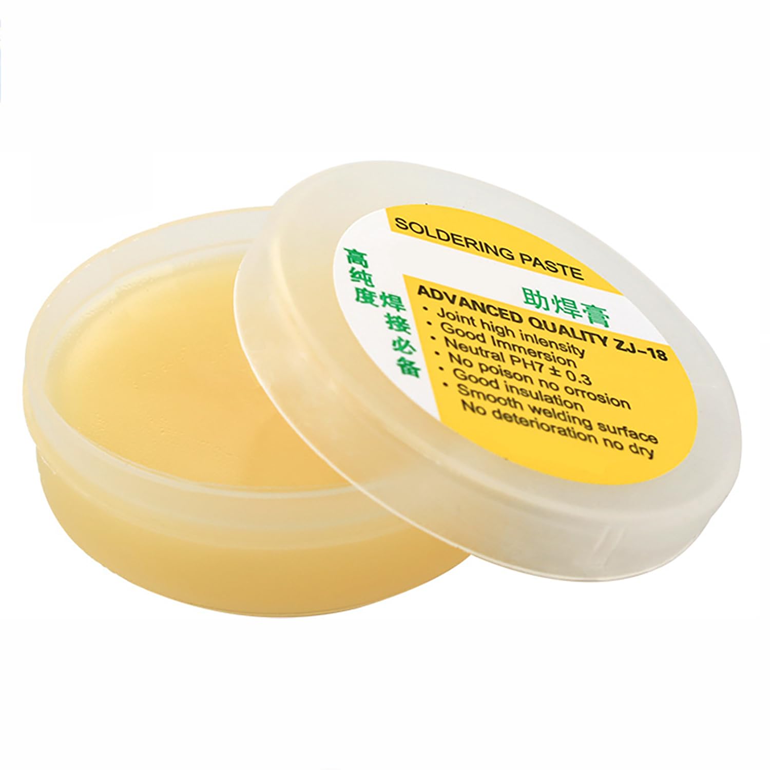 Colofonia Pasta di Flusso di Saldatura,Pasta Per Saldature,Flusso Di Pasta,Pasta Per Saldatura a Stagno,Grasso Saldatura a Stagno,25g