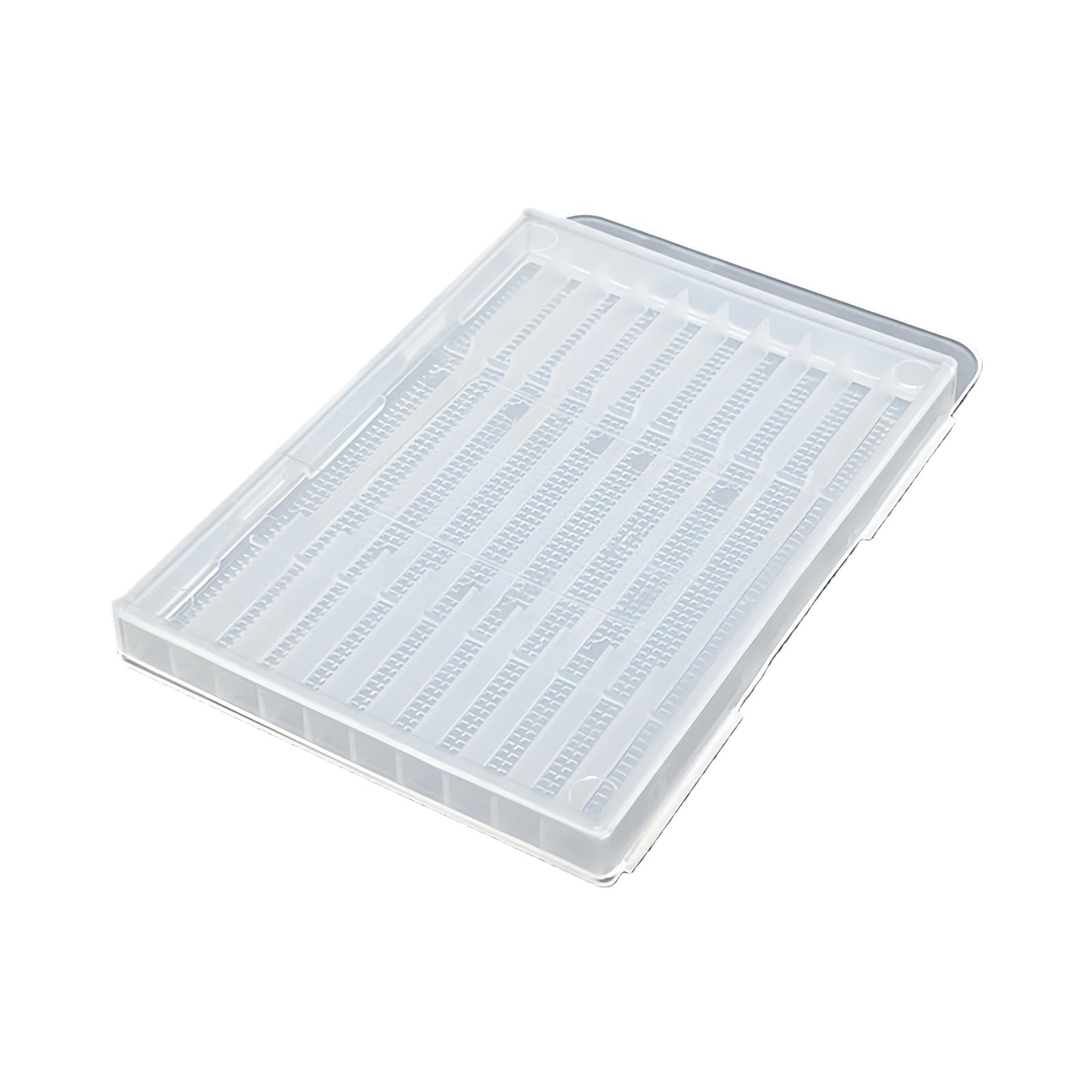 Osniyaw Tool Accessory Box, Clear Plastic Case, Thickened Construction And Portable Hook For Efficient Organisation, Tool Box, Hardware Storage Organisers, Small Parts Case