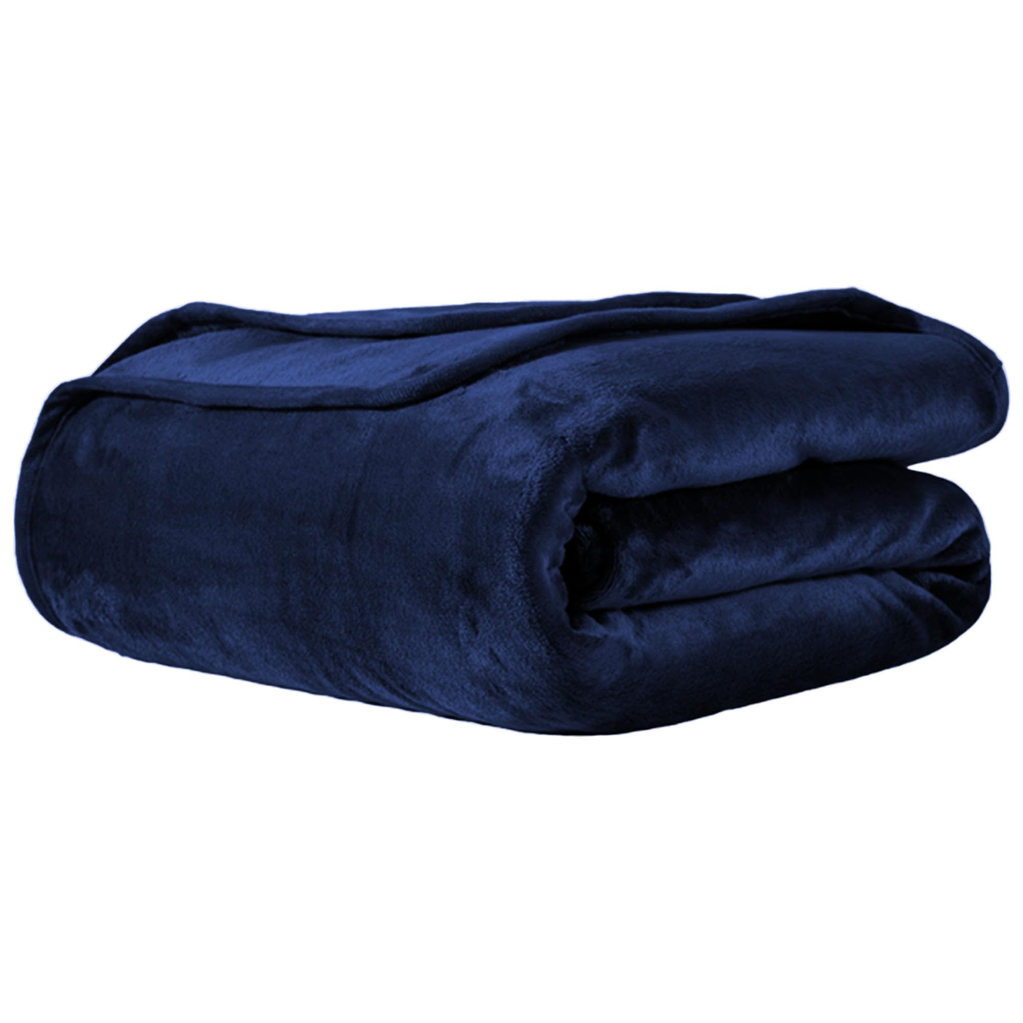Couverture lit chaude 100x175 cm réversible contre le froid des nuits d'hiver