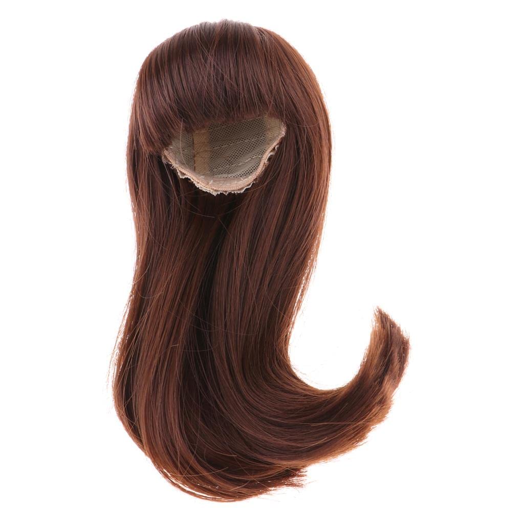 CALANDIS™ Hair Wig Centre Parting Hair Accessories for 1/4 BJD for MSD for DOD for Dollfie Doll not for Human Coffee | Full Size, SD | Dollfie & BJDs | by Brand, Company, Character | Dolls-image-42