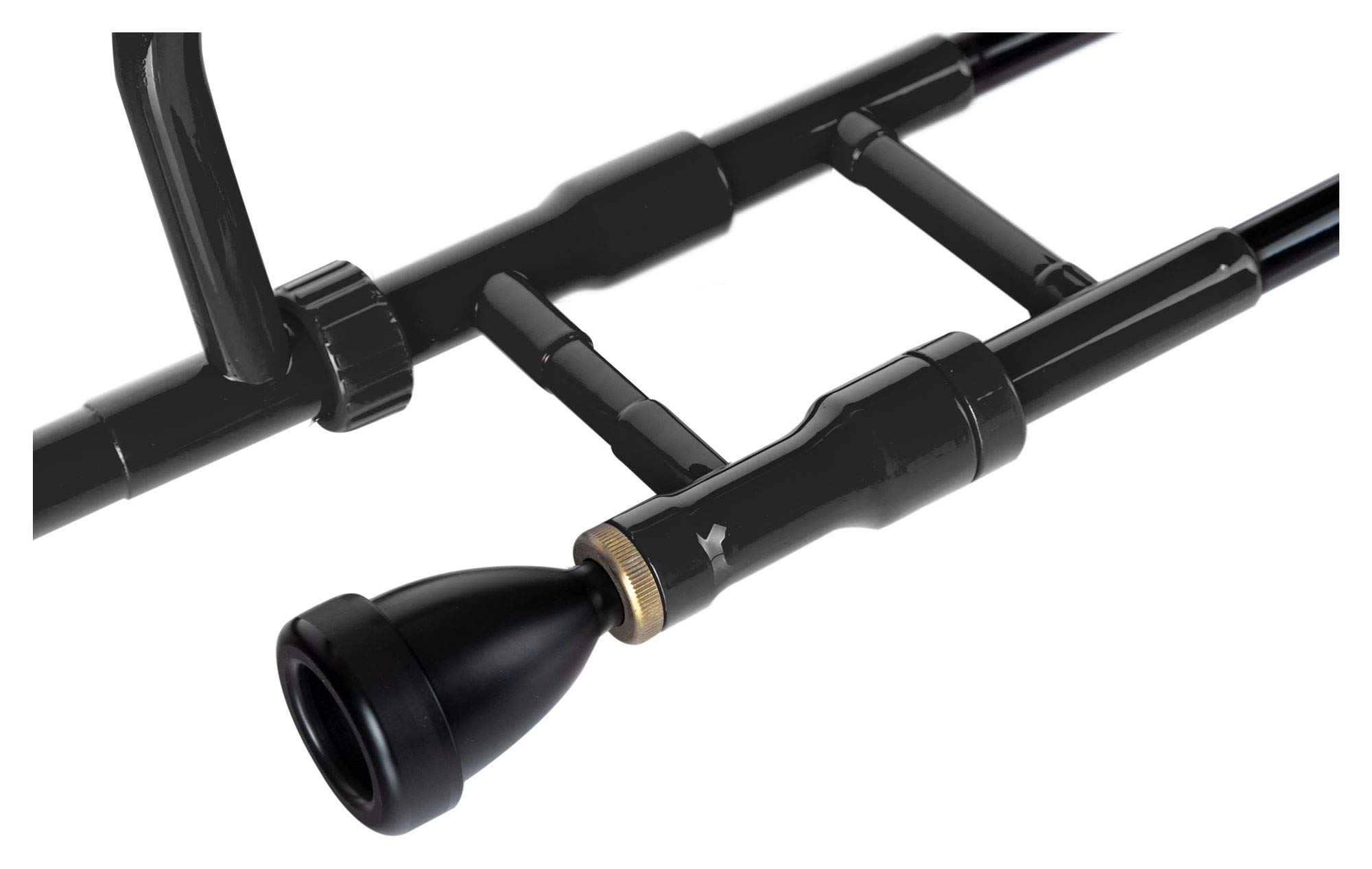 Classic Cantabile MardiBrass Trombone Ténor en ABS Plastique - Accord Bb - Coulisse en fibre de verre - 660g léger - Perce : 12 mm - avec embouchure et housse - noir