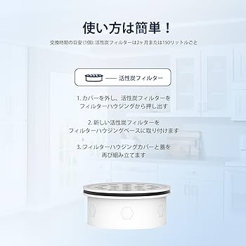 Rainfresh 浄水ポット SM4U セラミックフィルターカートリッジ