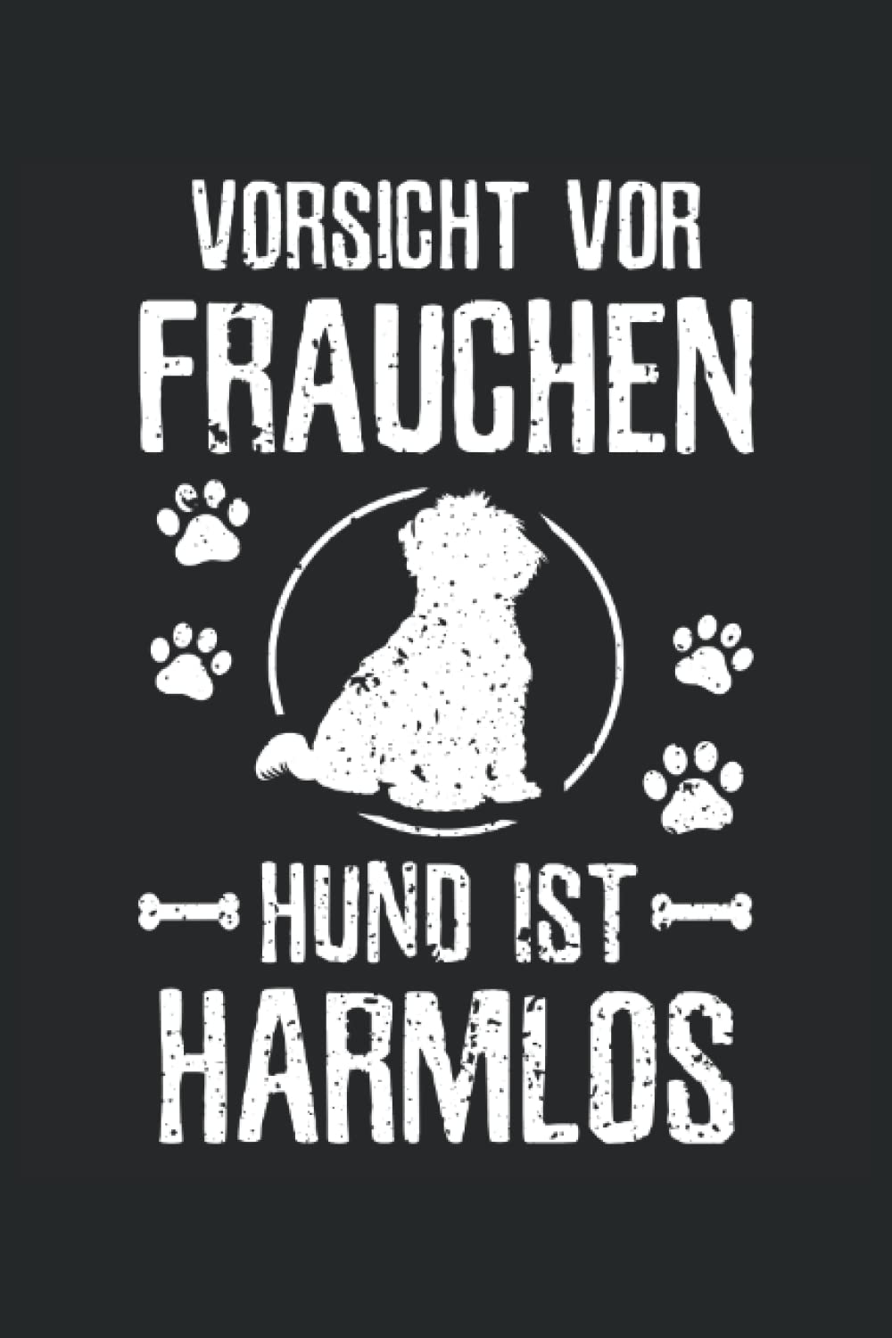 Malteser Hund Notizbuch (liniert) Frauchen Hundebesitzerin
