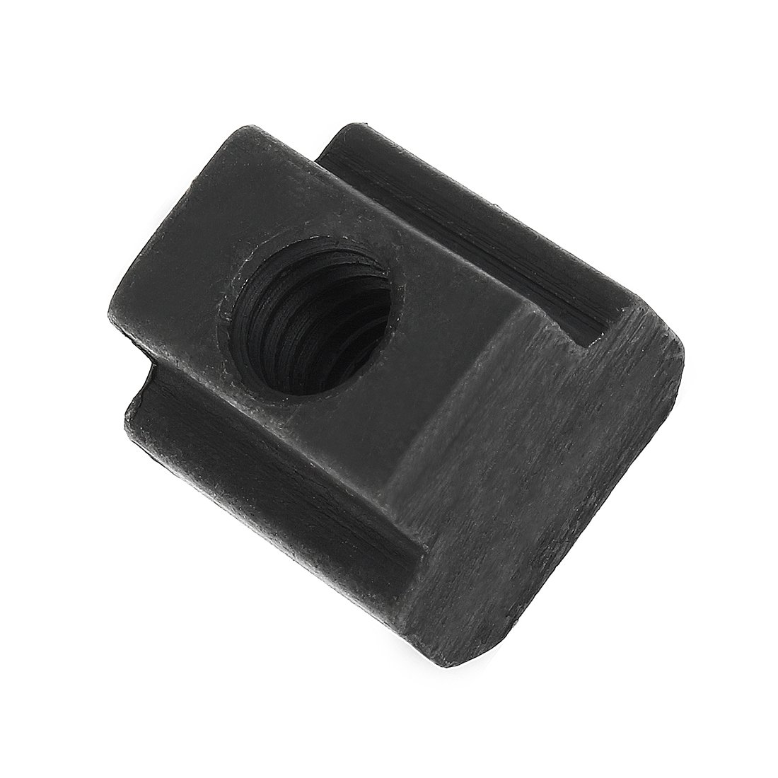 Aexit M6 Female Quality Parts Thread Steel T-Slot Nut Grade 12.9 Tapped Through Model:27as70qo278