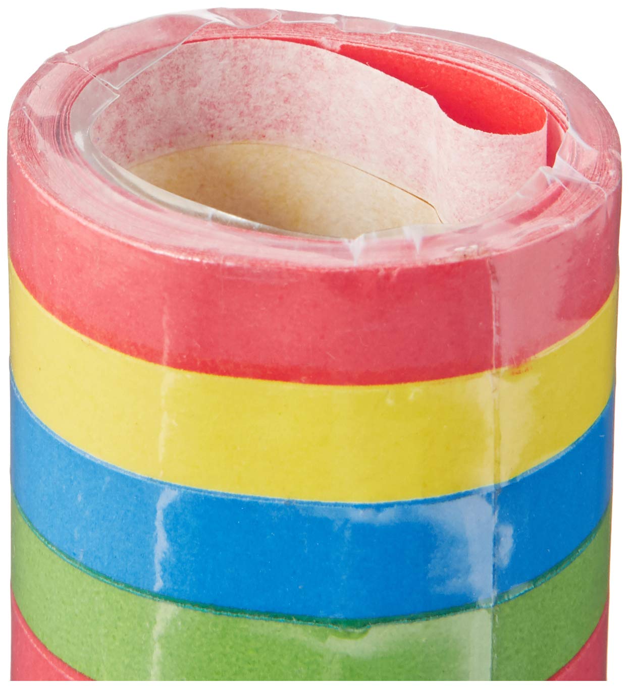 Beistle 88005-50 FR Serpentines rolka (50 szt.), wielokolorowa