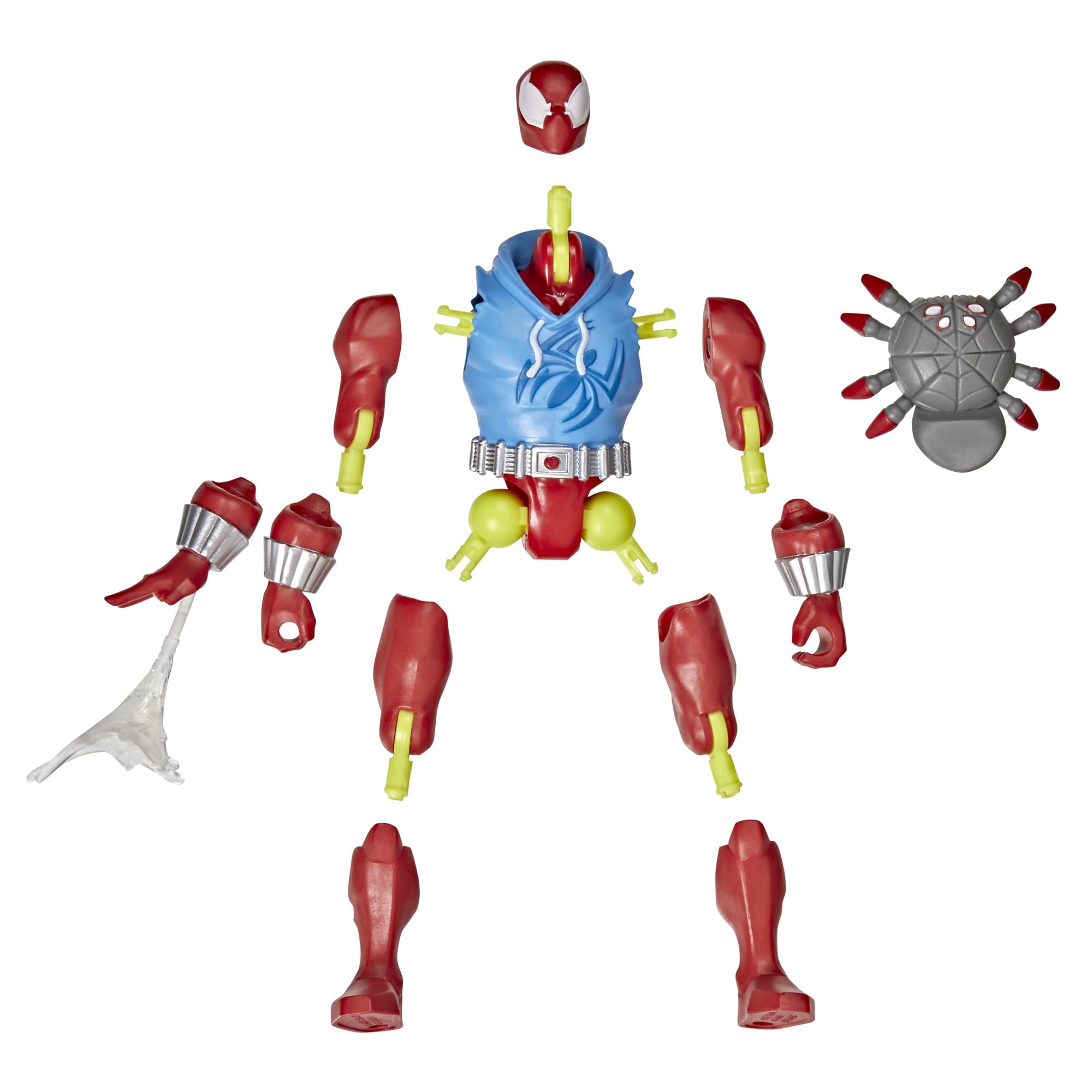 MixMashers Marvel Scarlet Spider Custom Spider-Man Mix-And-Match Action Figure & Accessories - Image 4