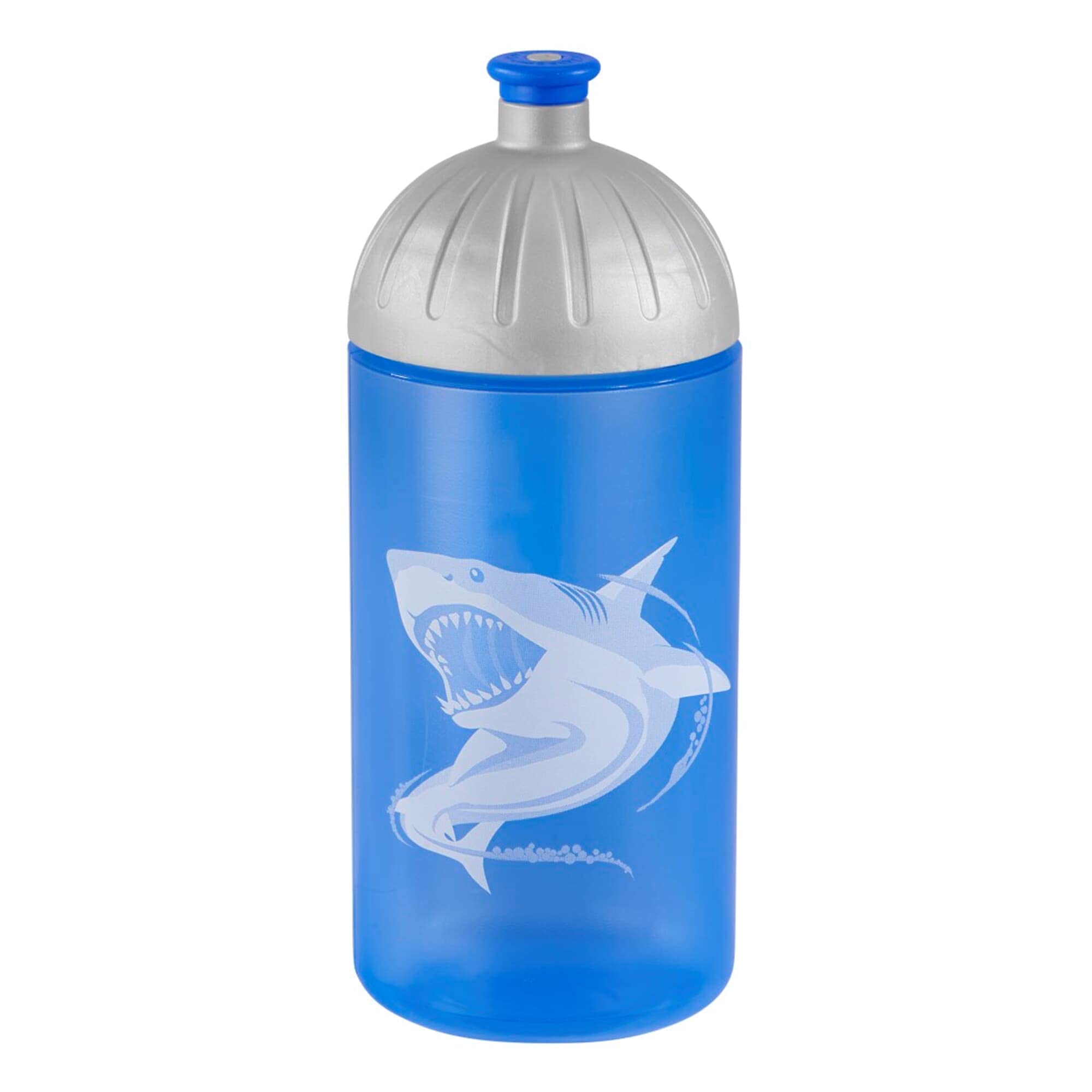Step by Step Borraccia Wild Horse Ronja a prova di perdite, lavabile in lavastoviglie, senza BPA, per scuola, asilo, bevande calde e gassate, 0,5 l, blu, per ragazzi e ragazze