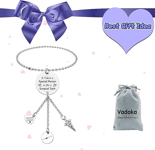 Miniatura 7 de Regalo de agradecimiento de tecnología quirúrgica para mujer, adorno colgante de automóvil, regalo de tecnólogo quirúrgico para enfermera, médico,