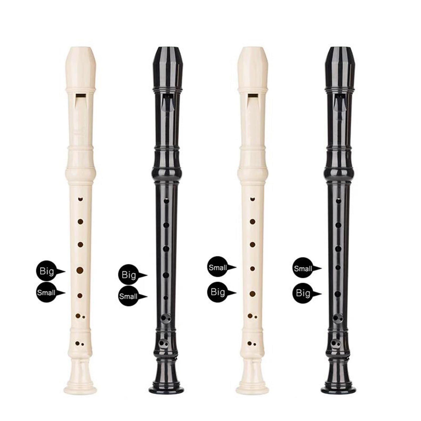 Flet Prosty Niemiecki/brytyjski Flet Prosty 8-otworowy Instrument Klarnetowy
