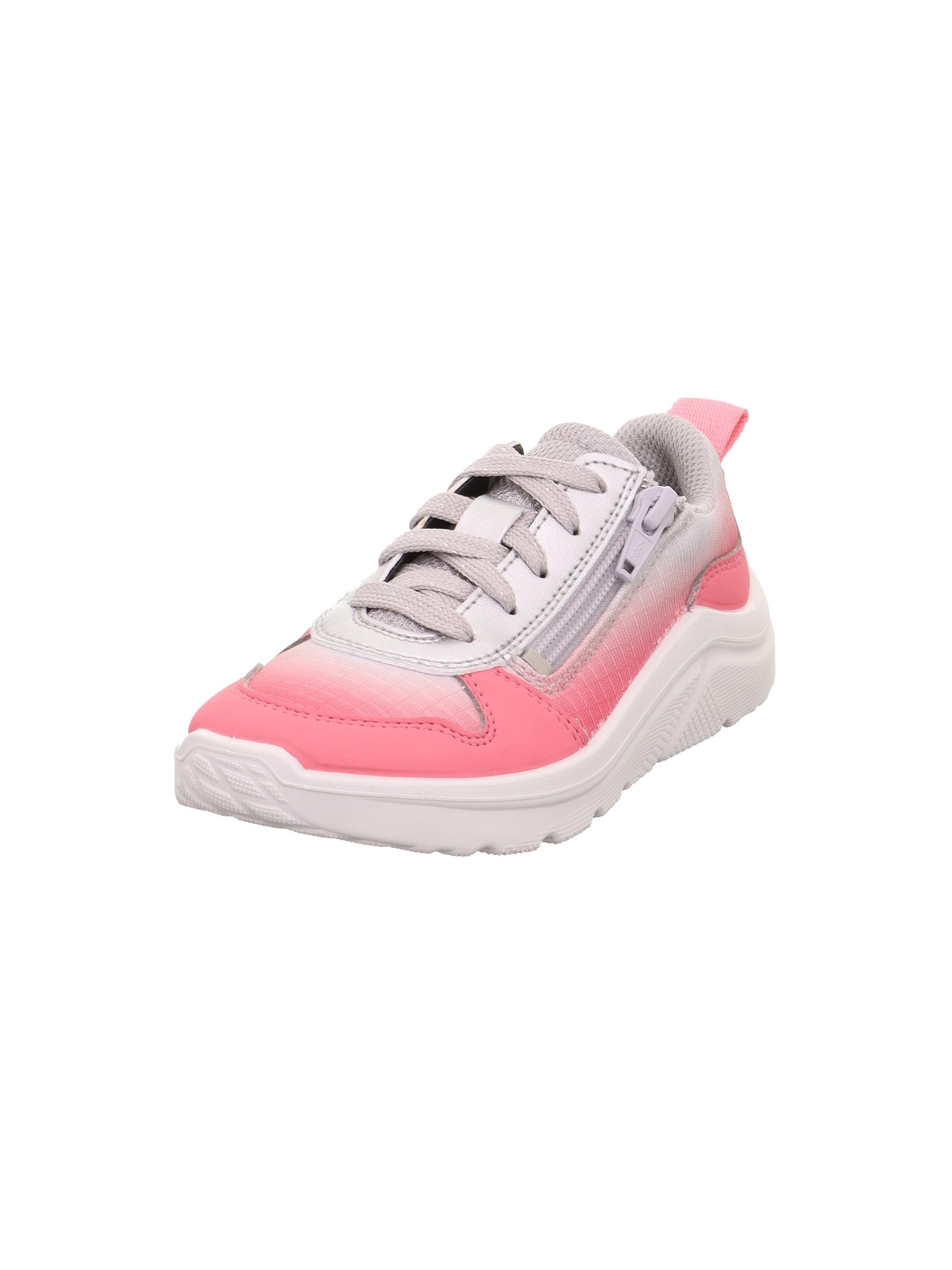 Superfit Kicks Trainers, Pink/Silver 5510, 33 EU Wide