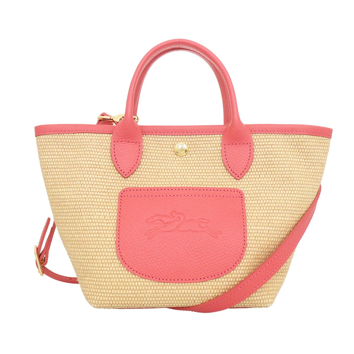 おまけつき　ロンシャン　プリアージュ　ストローバッグ　かごバッグ黒 おまけつき ロンシャン プリアージュ ストローバッグ かごバッグ