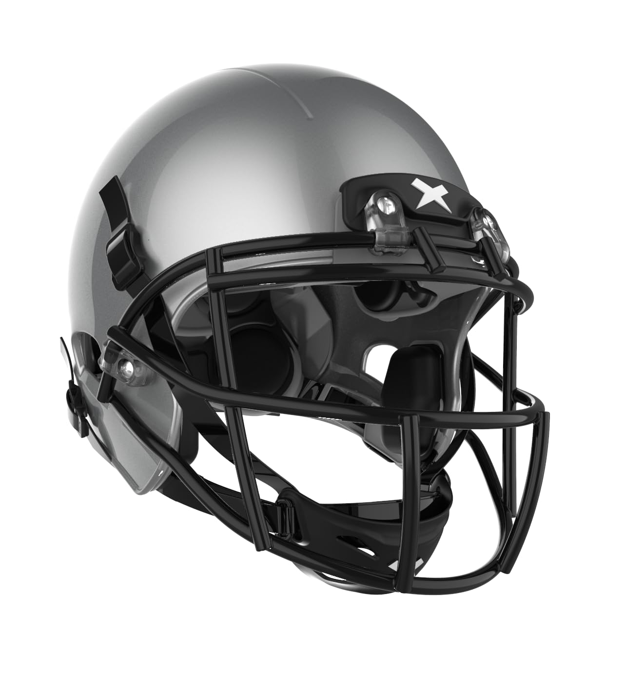 XENITH X2e+VARSITYヘルメット Mサイズ フェイス選択可能！ Amazon.com : X2E+ Varsity (Metallic Silver) - Adaptive Fit