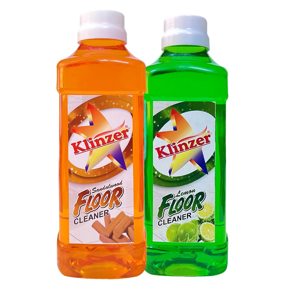 Klinzer Surface & Floor Cleaner Liquid (Sandal & Lemon Fragrance 1L (pack of 2)) | Non-Toxic & Eco-friendly (B0BDZMY8ZG) Amazon Price History, Amazon Price Tracker