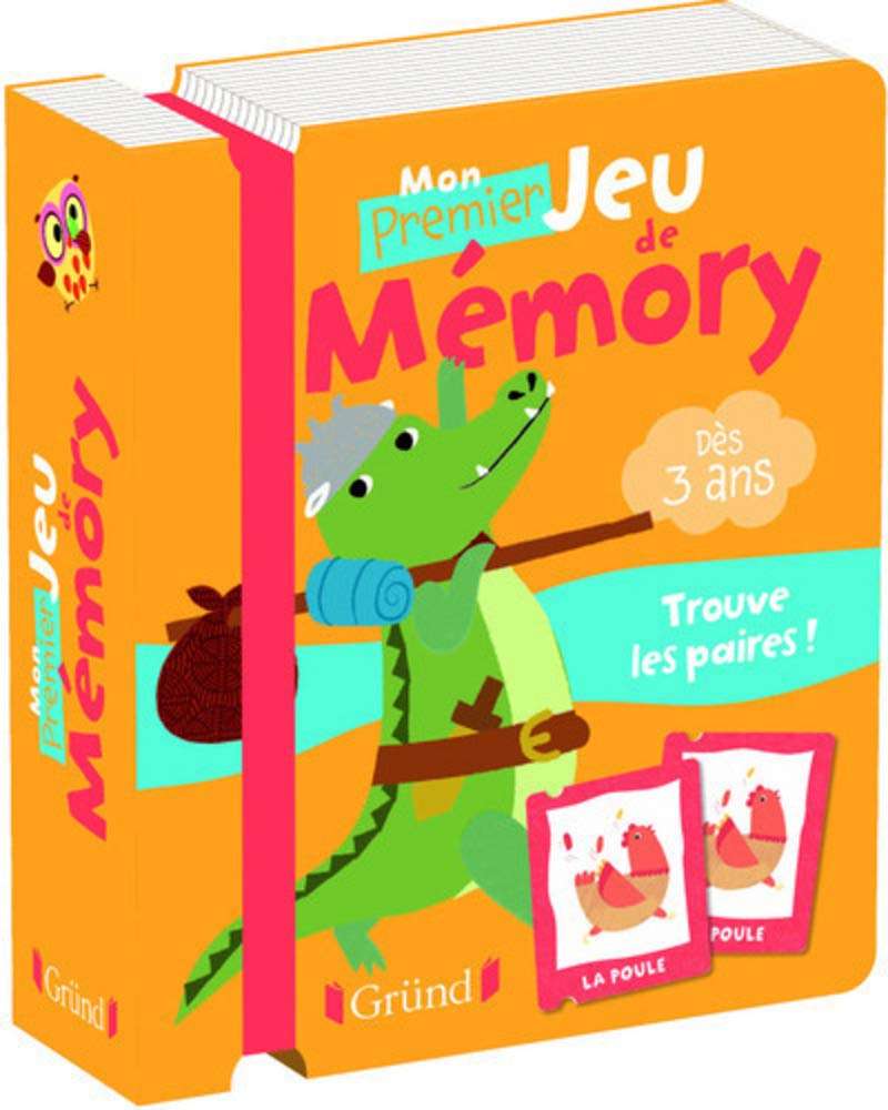Mon premier memory des animaux rigolos